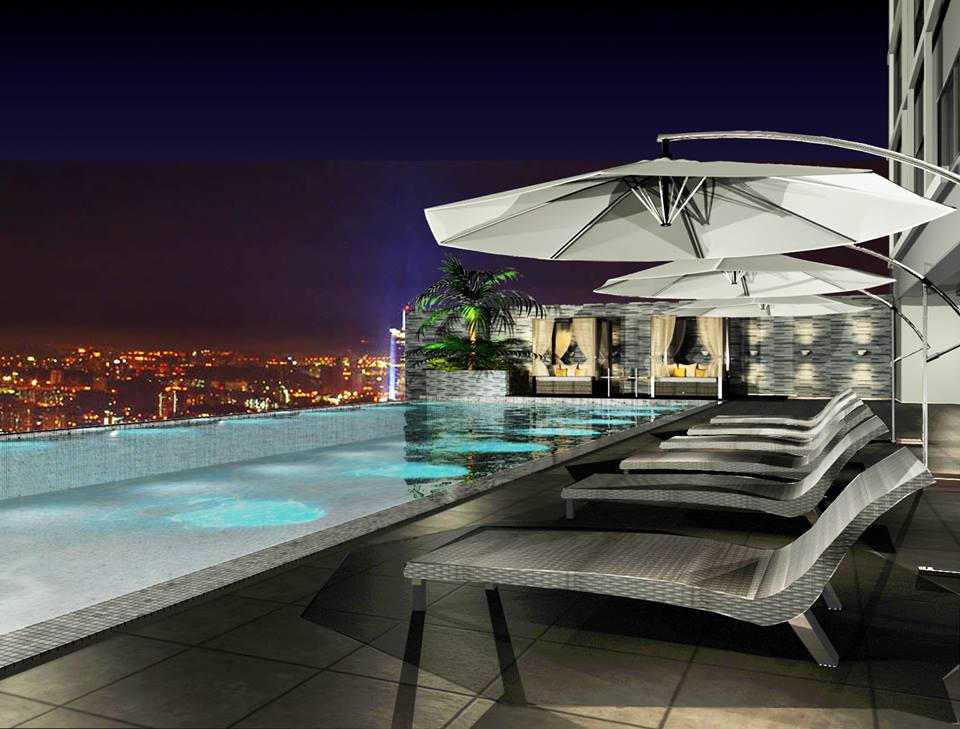 Artist Impression Infinity Pool Pullman Hotel