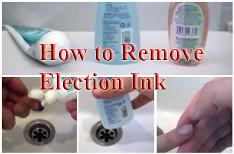 Remove Election Ink