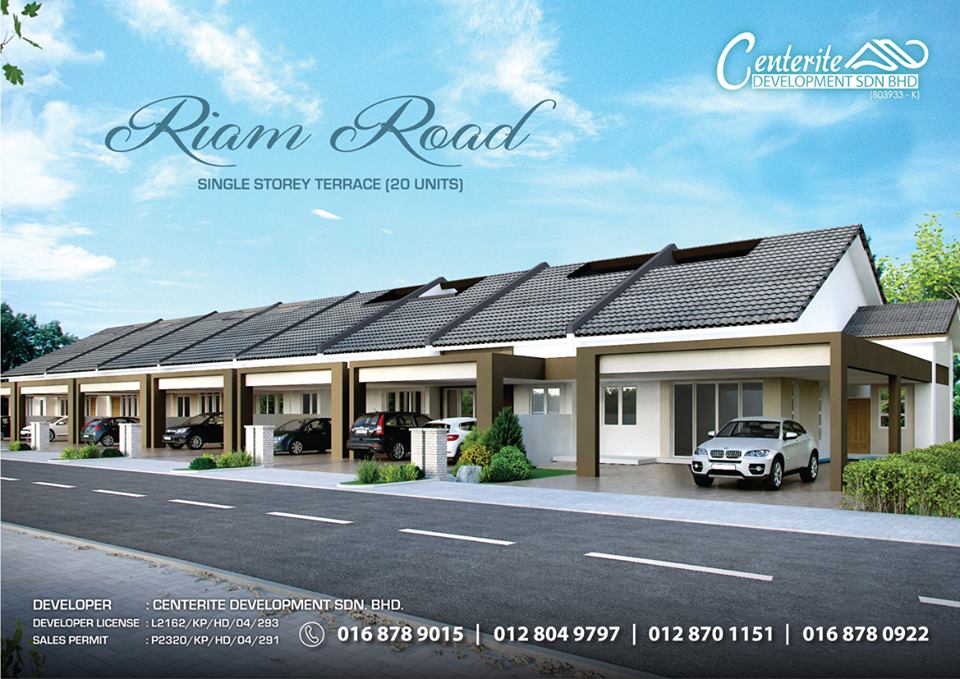 Riam Riam Miri New Single Storey Terrace (20 Units)