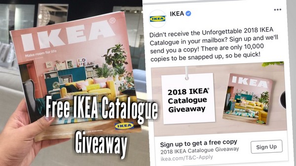 2018 Ikea Catalogue Hardcopy Giveaway Get It Free Miri City