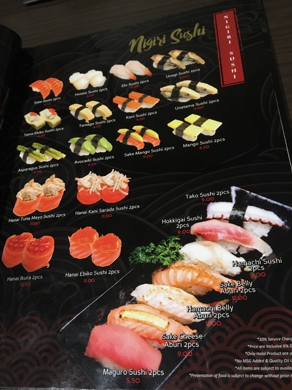 Sushi mentai halal ke