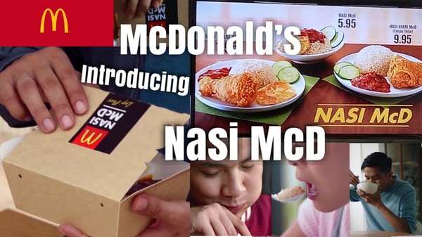 Nasi Mcd Menu Is Now In Mcdonald S Malaysia Miri City Sharing