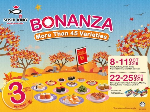 Sushi bonanza november 2021