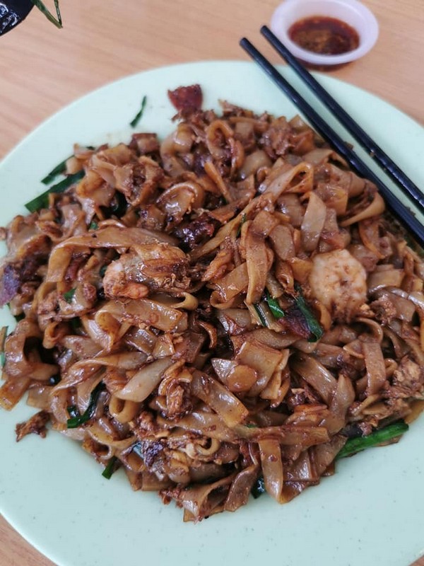 Delicious Penang Fried Kueh Tiaw in Riam Foodcourt at 