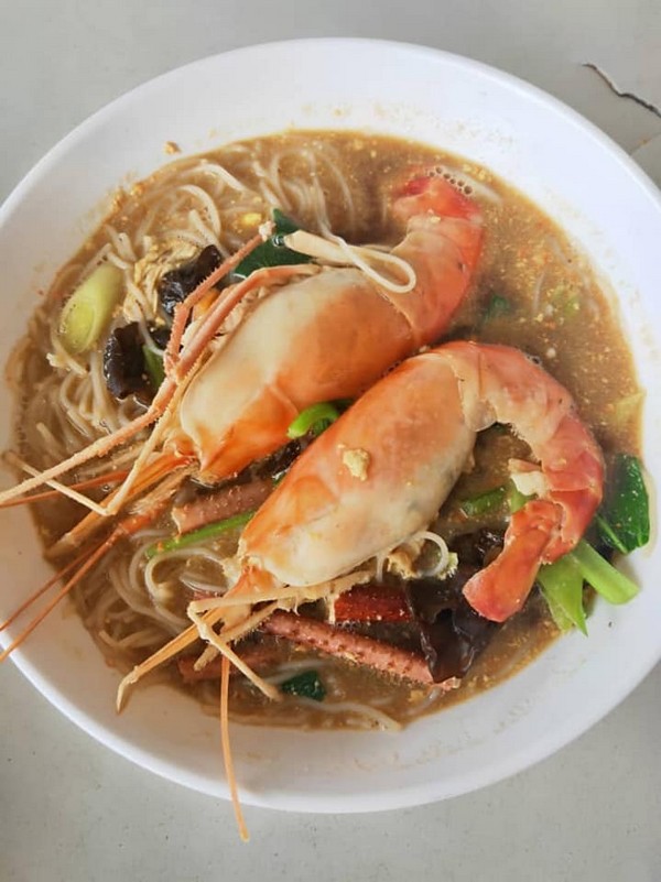 Big Head Prawn Noodles found in Miri City! - Miri City Sharing