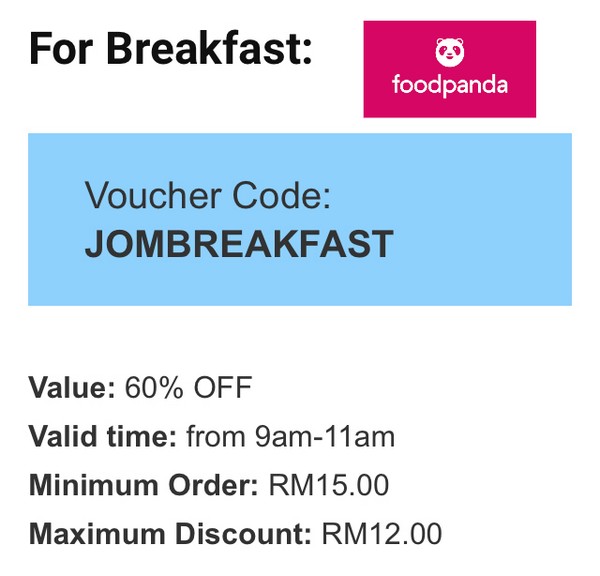 Foodpanda september 2021 voucher