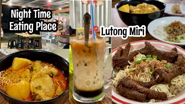 Place to Eat at Night in Lutong Miri - Miri City Sharing