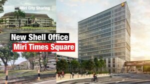 New Shell Building at Miri Times Square - Miri City Sharing