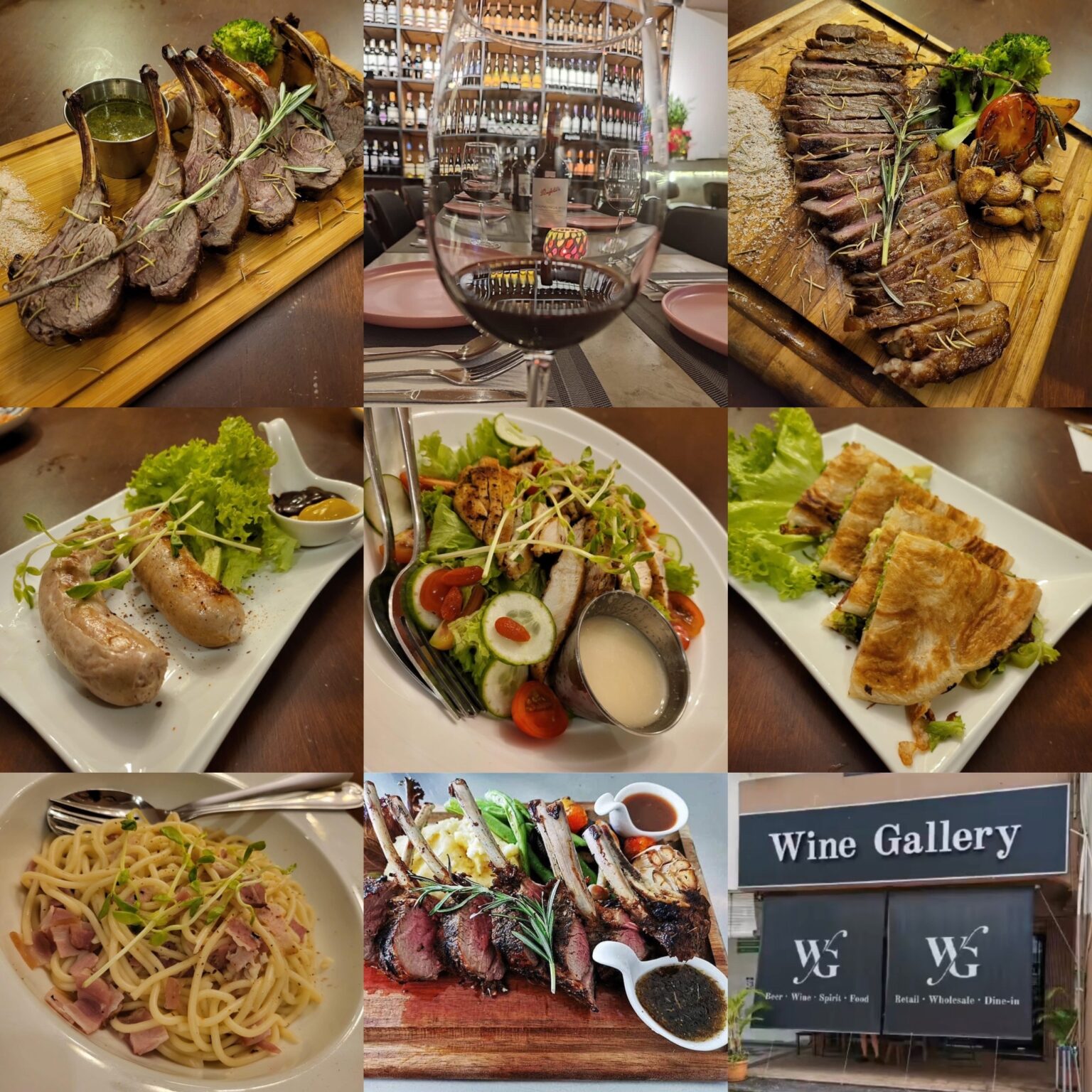 Western Food at Wine Gallery Miri Miri City Sharing