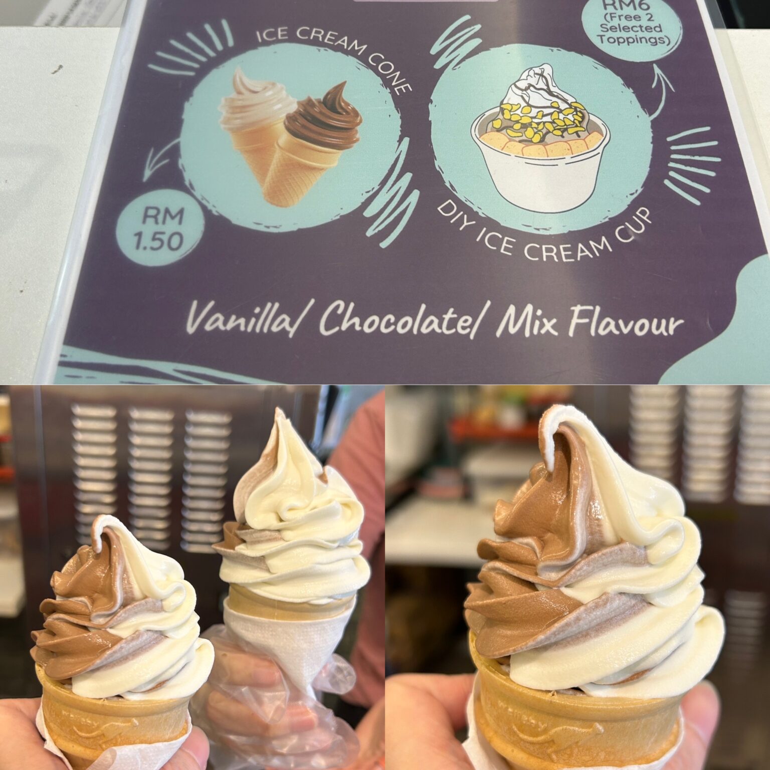 Ice Cream Rm1.50 found in Miri City Miri City Sharing