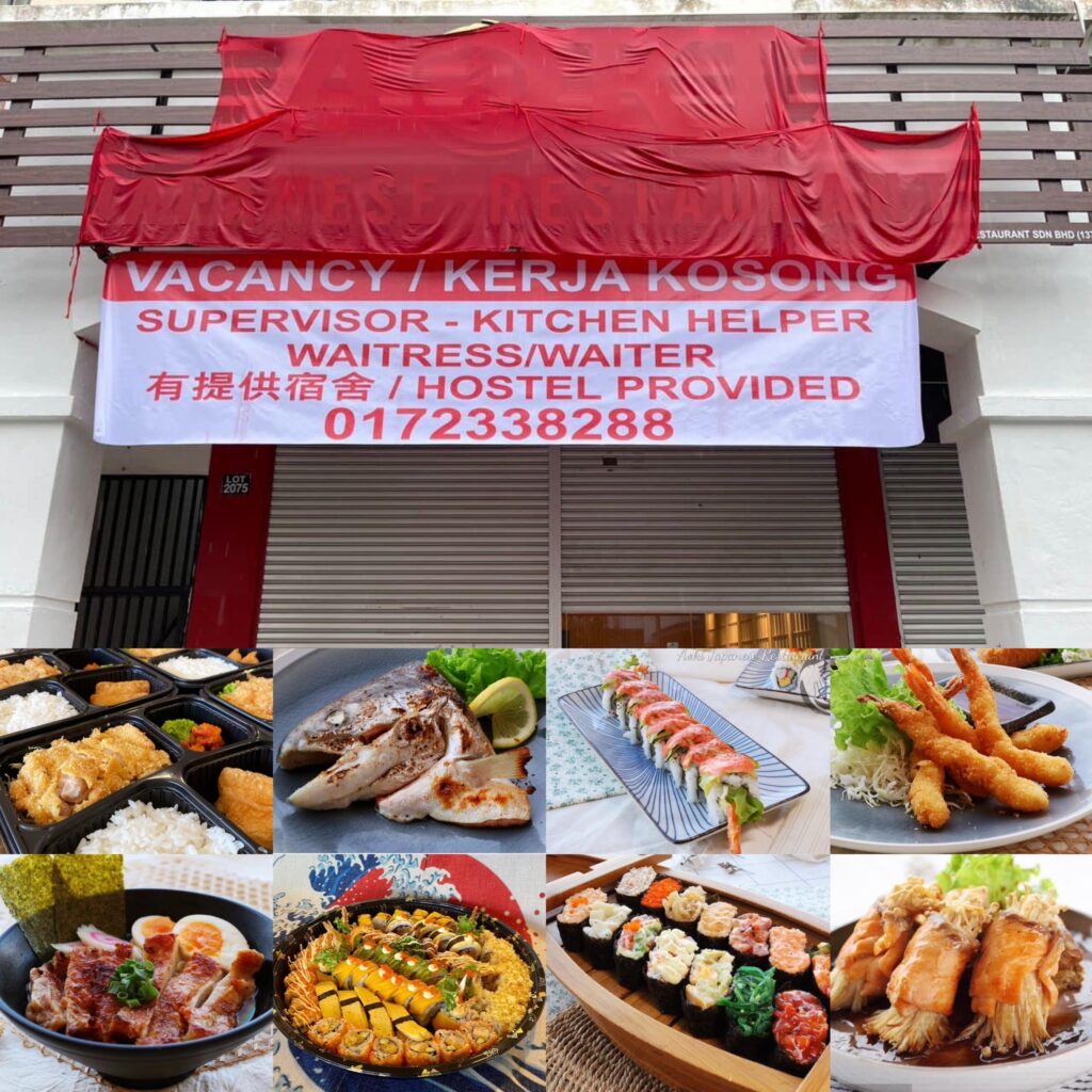 New Japanese Restaurant Opening in Marina Miri - Miri City Sharing