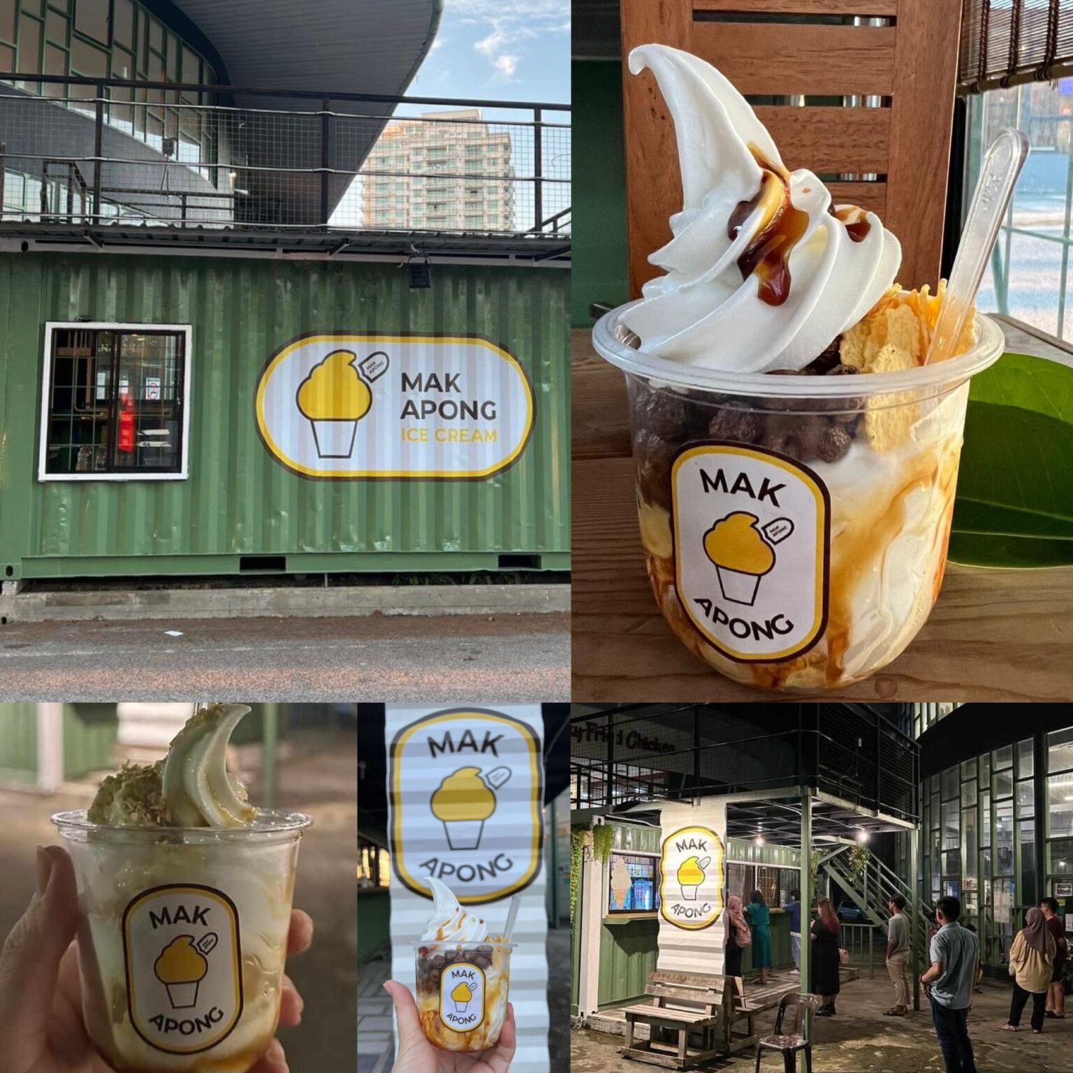 Mak Apong Ice Cream now in Miri City Miri City Sharing